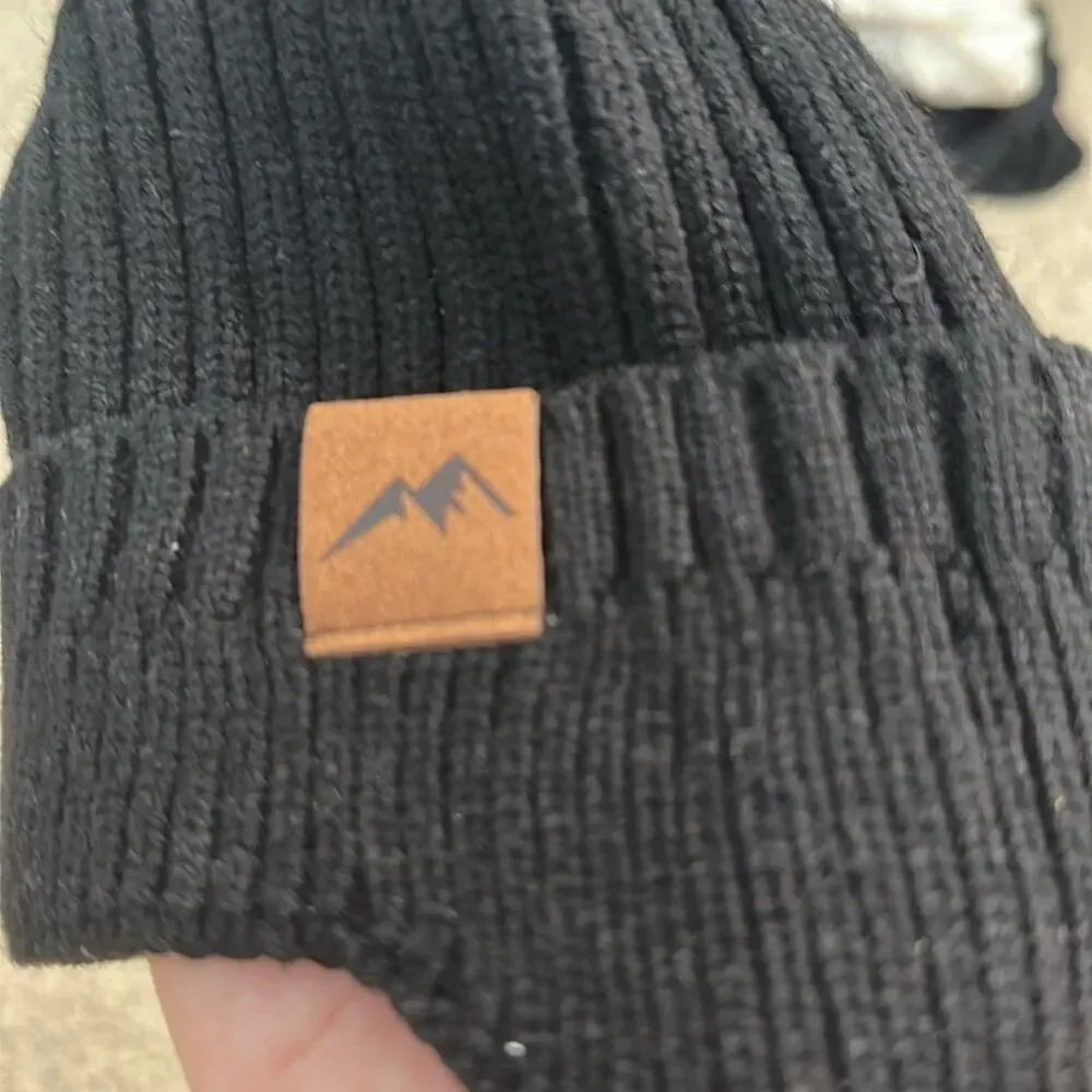 NWT Small Black Knit Beanie